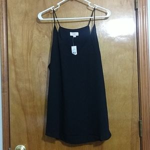 LOFT Outlet Silky Black Camisole